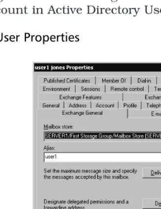 Figure 1.2 Exchange 2000 System Manager