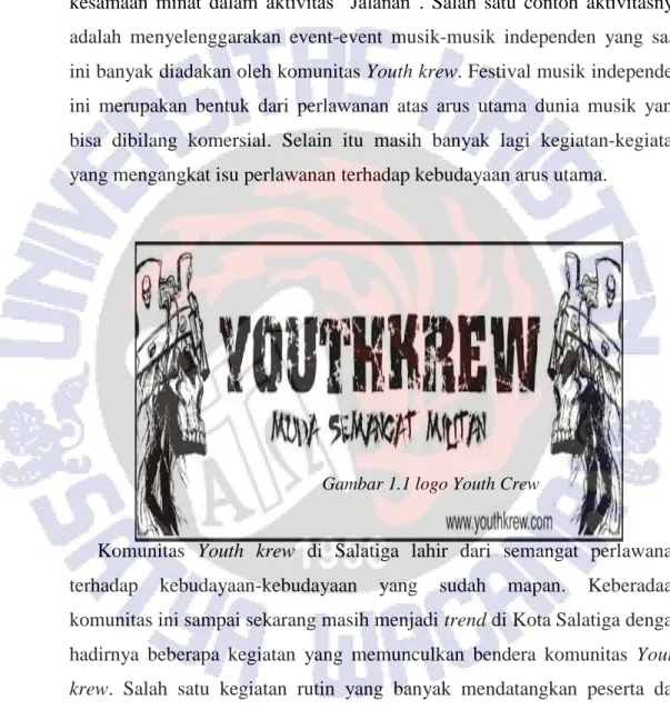 Gambar 1.1 logo Youth Crew