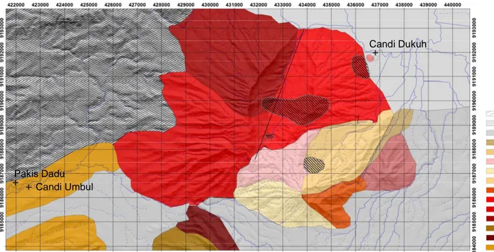 Gambar 2. Peta geologi daerah peneitian
