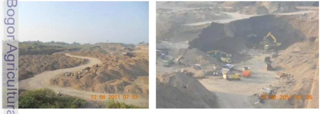 Gambar 2. Lokasi Lahan Tambang Pasir di Kecamatan Cimalaka 