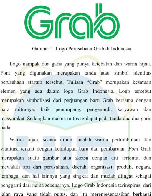 Gambar 1. Logo Perusahaan Grab di Indonesia 