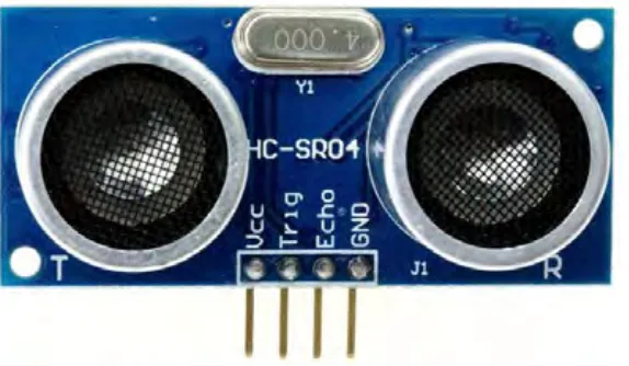 Gambar 2.10 Sensor Ultrasonik HC-SR04 