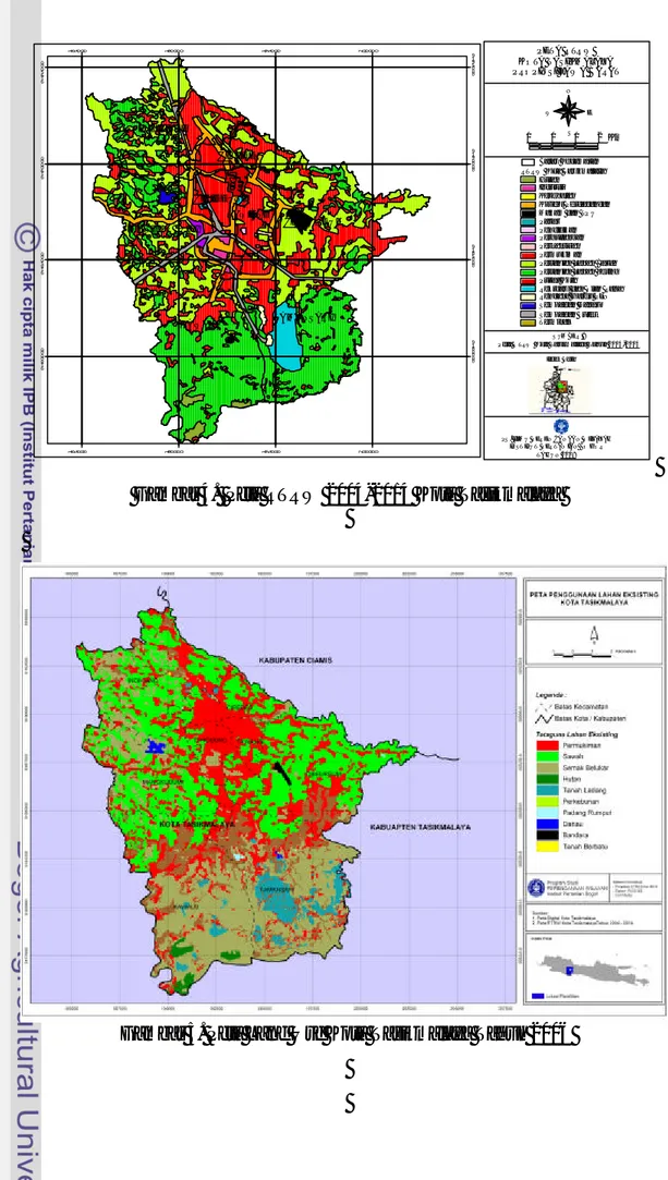 Gambar 5. Peta Land Use Kota Tasikmalaya Tahun 2006 