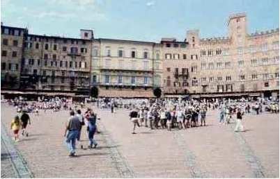 Gambar 1 Piazza del Campo di Sienna, Sebuah Ruang Publik Sumber: http://www.rudyct.com/PPS702-ipb/12167 / budiyono.pdf 