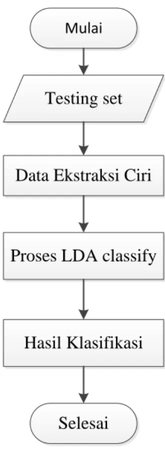 Gambar 3. 9 Diagram alir proses testing 