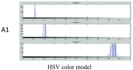 Figure 3 Simulation of color histogram calculation