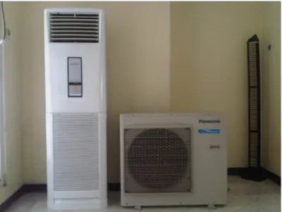 Gambar 2.7 Komponen AC Floor Standing