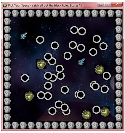 Figure 5: Pick your Space Game 