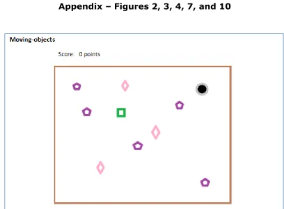 Figure 2: Example Storyboard Screen Page of Moving-Objects State of Pick Your Space 