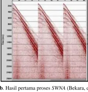 Gambar 2c. Noise proses SWNA pertama (Bekara, dkk., 2010). 