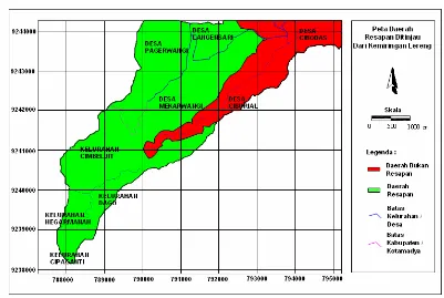 Tabel 3.  Perhitungan Neraca Air Daerah Penelitian Dalam Satu Tahun 