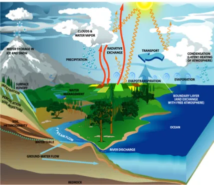 Gambar 1. Siklus hidrologi  