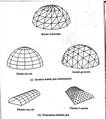 Gambar 2.2 Beberapa contoh permukaan jala (reticulated surface) 