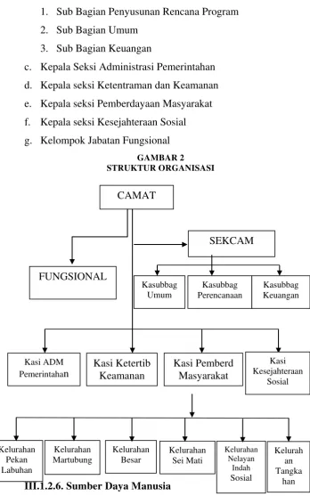 GAMBAR 2  STRUKTUR ORGANISASI  