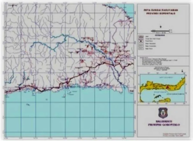 Gambar. 2.11. Peta Sungai Paguyaman 