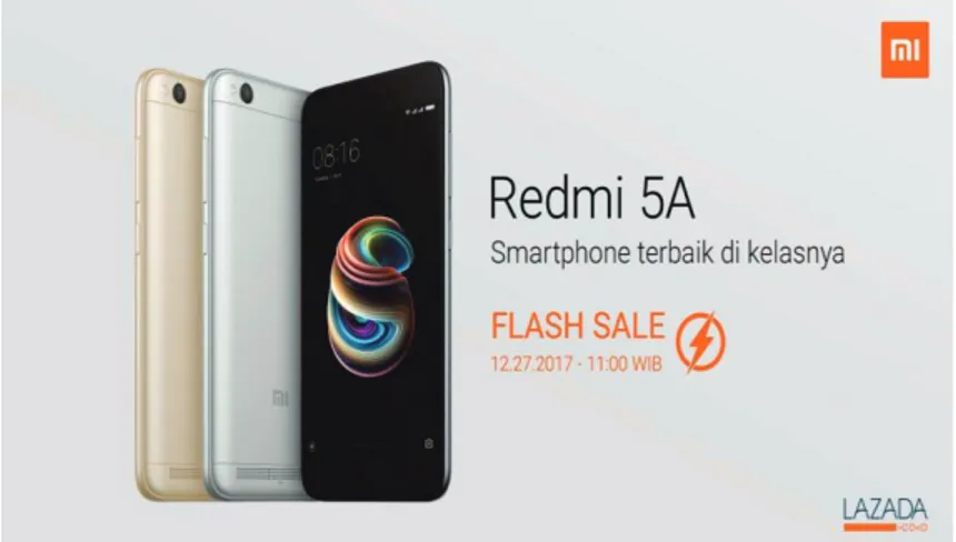 Gambar 3. Iklan Produk Xiaomi Redmi 5A 