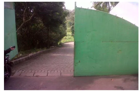 Gambar 4. Pintu Gerbang masuk Agrowisata Aldepos 