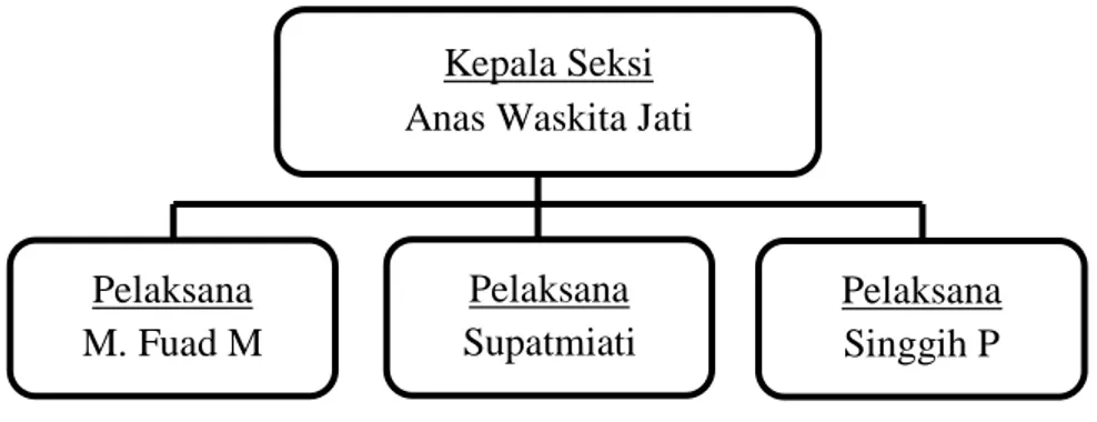 Gambar 2.3 Struktur organisasi PKN 