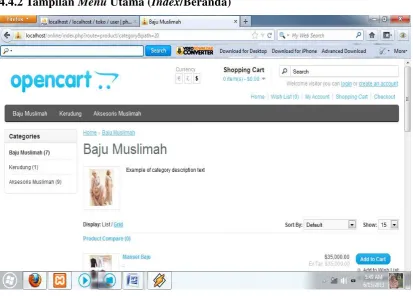 Gambar 4.4 Tampilan Login Admin 