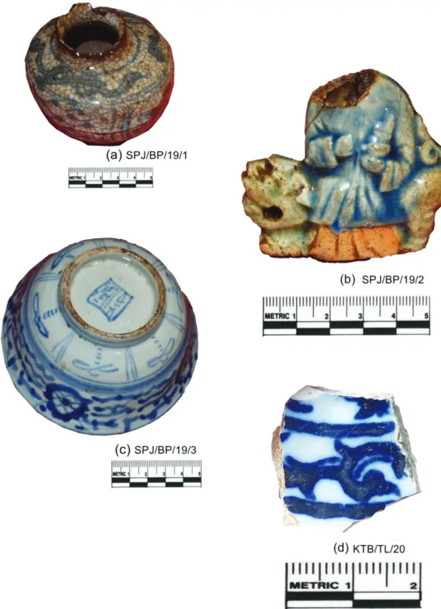 Gambar 3. Keramik temuan  di barat laut-utara Lembah Kerinci (Sumber: Sunliensyar)