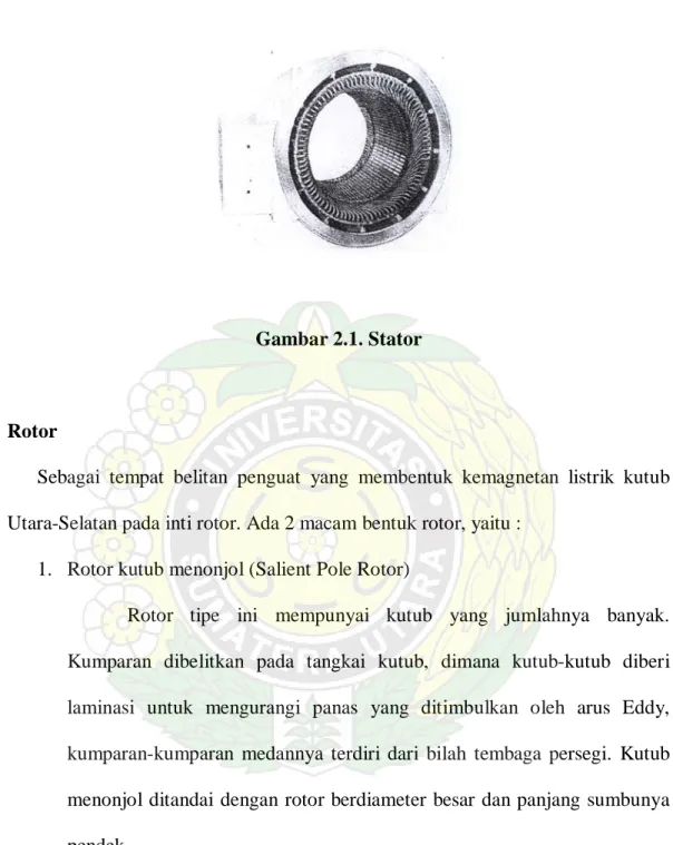 Gambar 2.1. Stator 