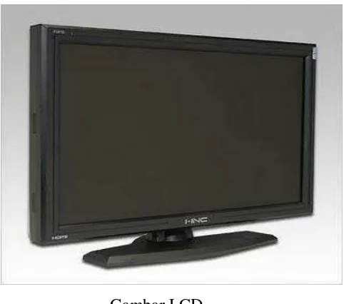 Gambar LCD Prinsip kerja 