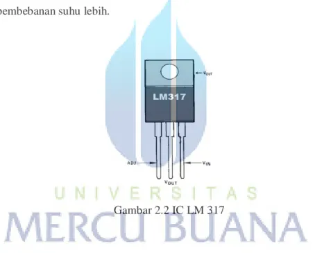 Gambar 2.2 IC LM 317 