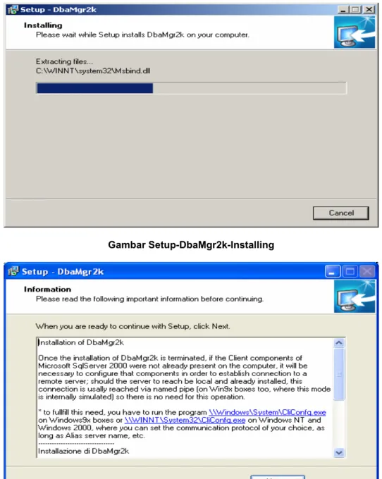 Gambar Setup-DbaMgr2k-Installing 