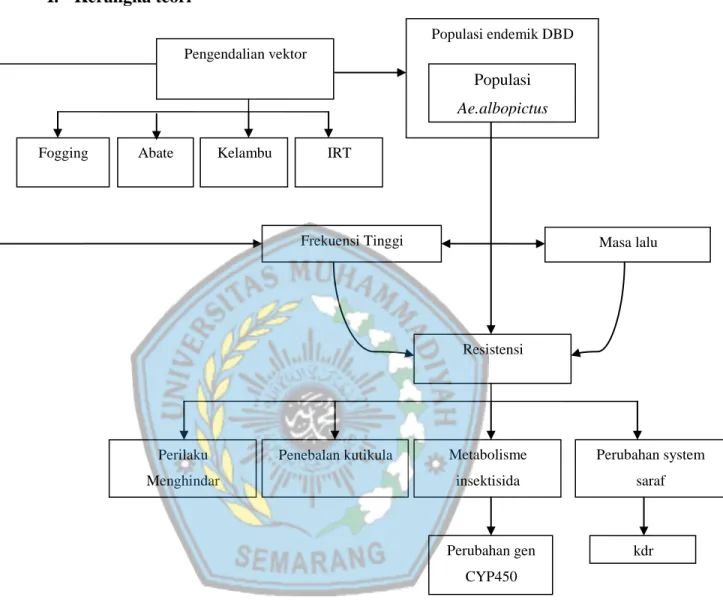 Gambar 2.3 Kerangka Teori (12, 49) 