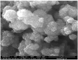 Gambar 6. Hasil FE-SEM EDX dari  pertumbuhan nanokarbon 