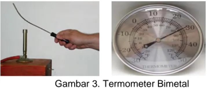 Gambar 2. (a) Termometer Laboratorium, (b) Termometer Suhu Tubuh 