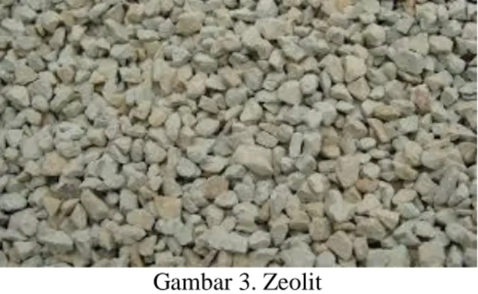 Gambar 3. Zeolit 