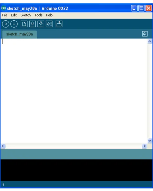 Gambar 2.5 Tampilan program IDE ( Integrated Development Enviroment ) 