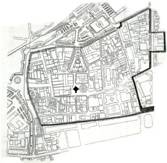 Gambar Peta Lokasi Gereja Blenduk. 
