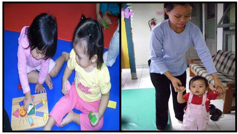 Gambar 3. Anak Belajar Melalui Bermain (Sumber Photo: Bunda Ganesa Bandung)