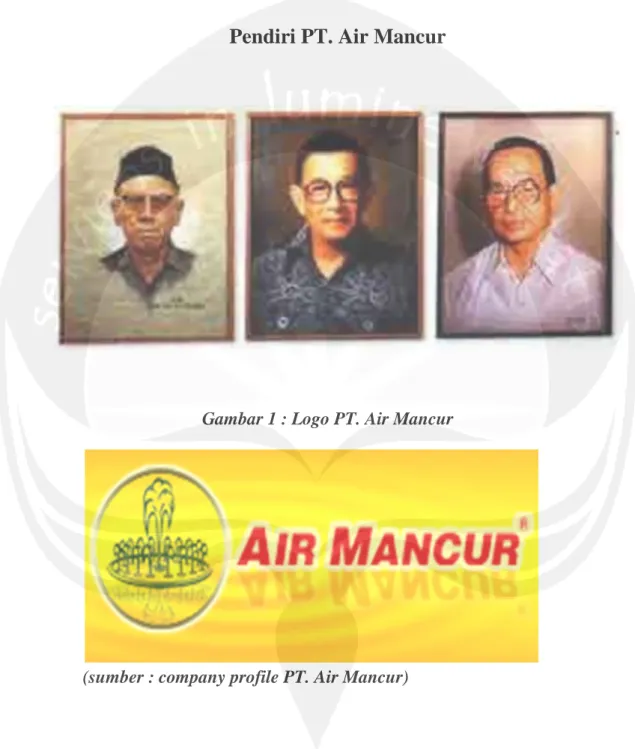 Gambar 1 : Logo PT. Air Mancur