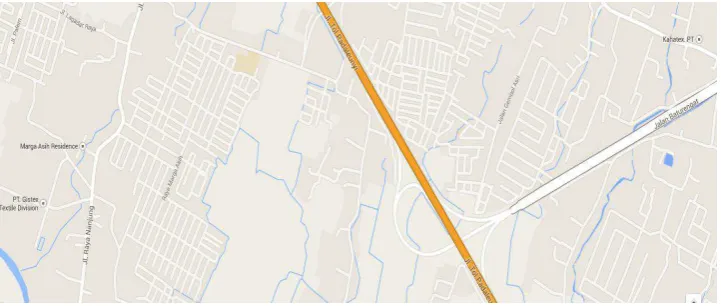 Gambar 3.2 Citra Satelit Google Maps 