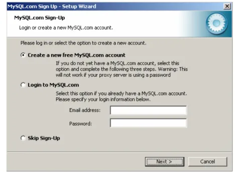 Gambar 4.9 Instalasi MySQL Server 3 