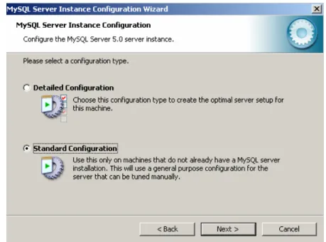 Gambar 4.12 Instalasi MySQL Server 6    Pilih check box Include Bin Directory in Windows PATH 