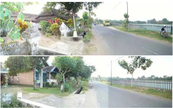 Gambar III.7 Jalur Surabaya-Madiun dan koridor kota Kec. Trowulan.