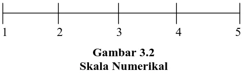 Gambar 3.2 Skala Numerikal 