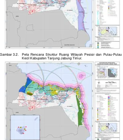 Gambar 3.2. Peta Rencana Struktur Ruang Wilayah Pesisir dan Pulau-Pulau 