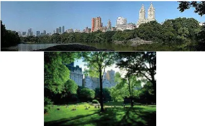 Gambar 5. Central Park, Manhattan, New York City (kini). Sumber: http://id.wikipedia.org/wiki/Central_Park