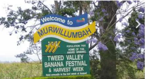 Figure 5. The Name of Murwillumbah is originated from Bandjalang language, one of the native languages of Aborigin, AustraliaSource: https://en.wikipedia.org/wiki/List_of_Australian_place_names_of_Aboriginal_origin