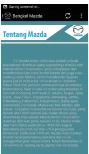 Gambar 7. Tentang Mazda 