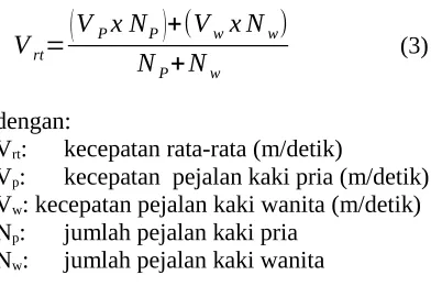 Tabel 1.Tingkat  Pelayanan  (LOS)