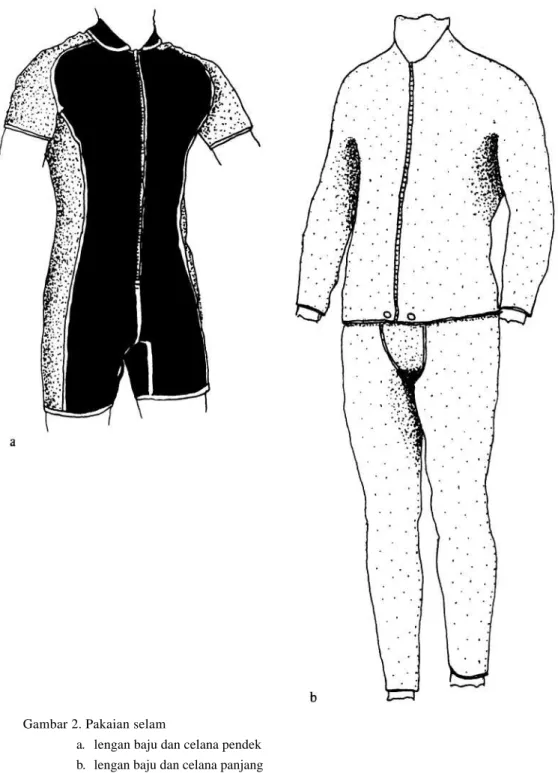 Gambar 2. Pakaian selam
