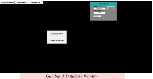Gambar 5 Database Window 