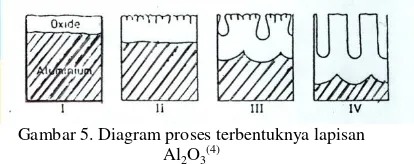 Gambar 5. Diagram proses terbentuknya lapisan  