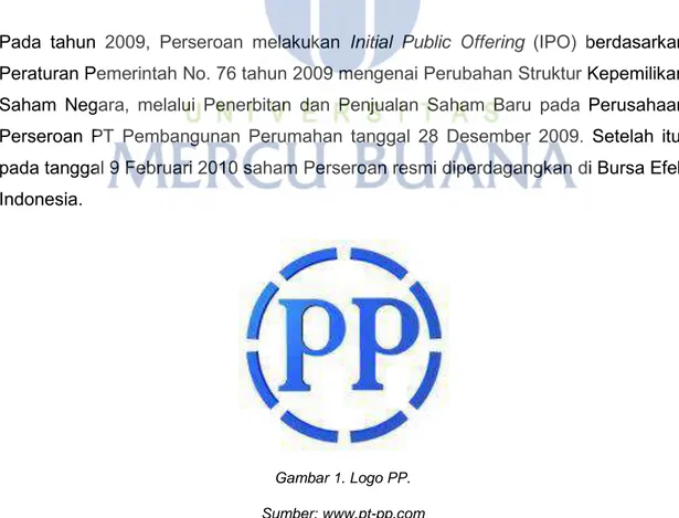 Gambar 1. Logo PP.  Sumber: www.pt-pp.com 